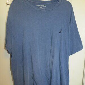Men's Nautica 3XL Blue Short Sleeve T-Shirt